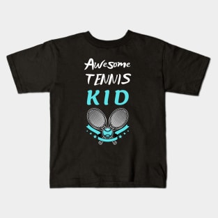 US OpenTennis Kid Racket and Ball Kids T-Shirt